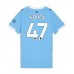 Manchester City Phil Foden #47 Hemma matchtröja Dam 2025-26 Kortärmad Billigt